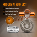 Stay Hard - Vibrating Double Cock Ring Set with Sleeve