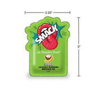 SMACK Warming Lickable Massage Oil - Tropical - 3ml Pouch (Display of 36)