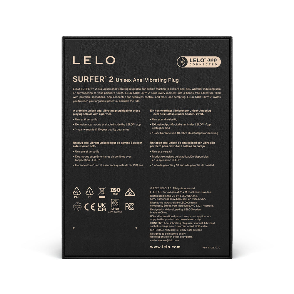 LELO SURFER™ 2 Black
