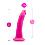 Au Naturel Bold Jack 7" Dildo - Pink
