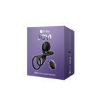 SVibe Snail JOVI couples ring, black