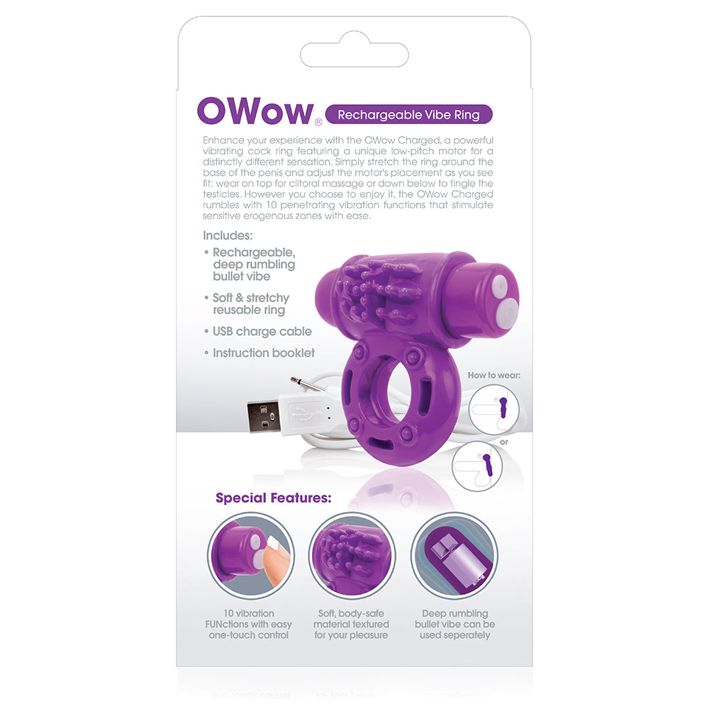 Charged OWow Vooom Mini Vibe - Purple