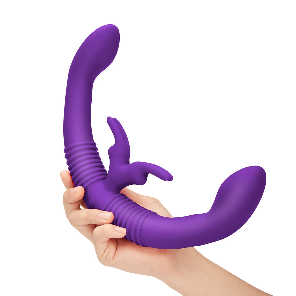 Together Couple's Dual Rabbit Vibrator with Remote Control