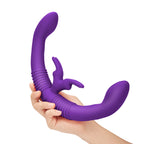 Together Couple's Dual Rabbit Vibrator with Remote Control