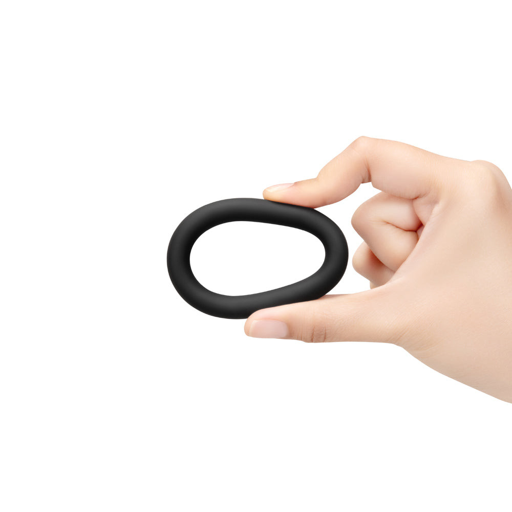 b-Vibe Snug Ring Swole Snug Fit Thick Silicone C-Ring - 3 Pack