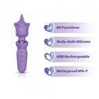 Dreamii Wand Powerful Unicorn Wand - Lilac Whirl
