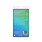 Colours - Curve - Vibrating w/ remote - 6" Dildo - Teal