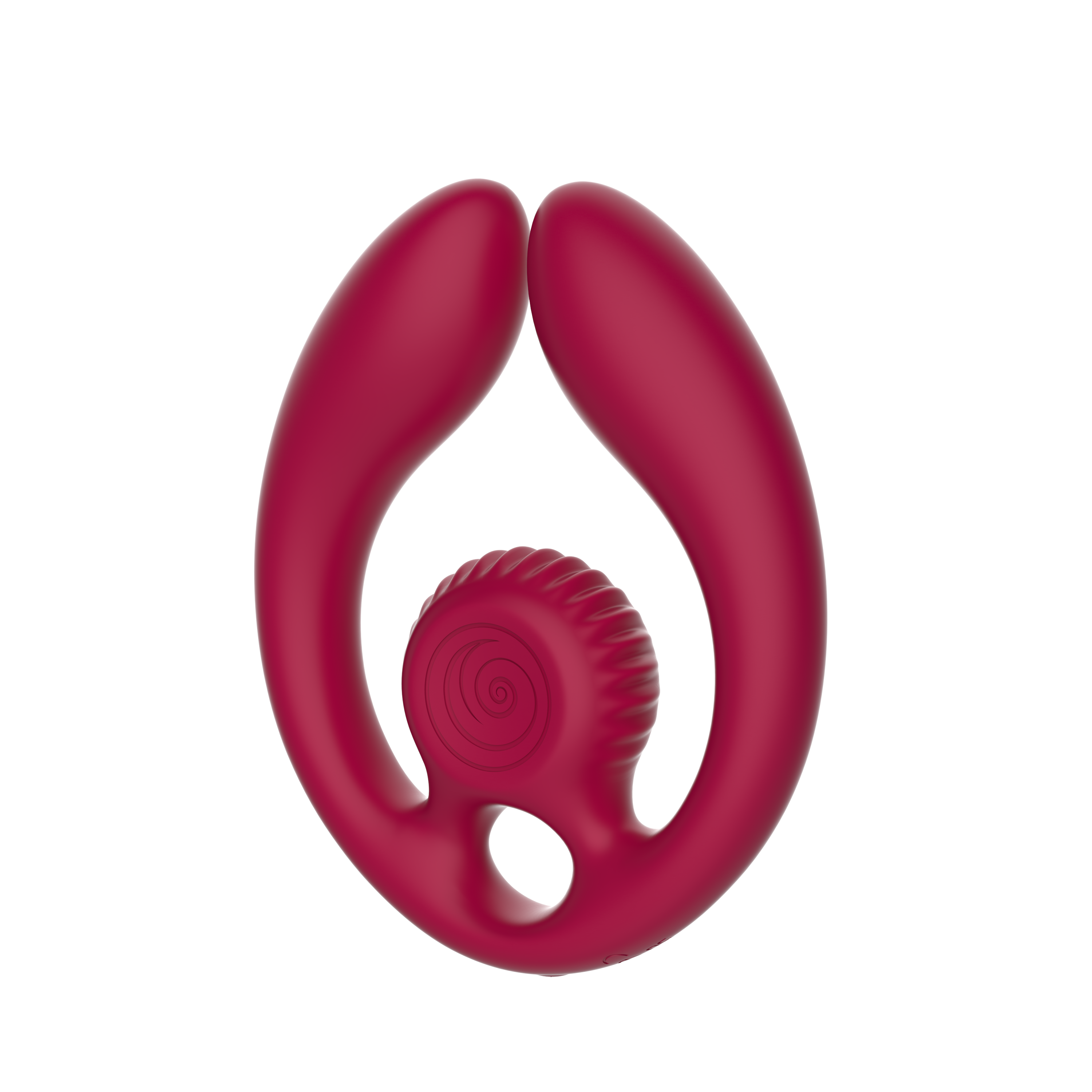 SVibe Snail GIZI Duo Couples Stimulator, burgundy