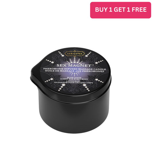 Sex Magnet Pheromone - Blue Lotus Massage Candle (with pour spout) 2 oz/59 g