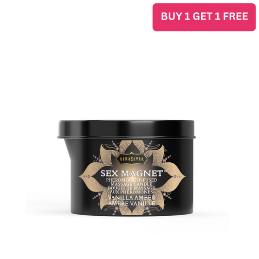 Sex Magnet Massage Candle Vanilla Amber (with pour spout) 6 oz/170 g
