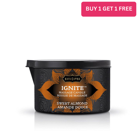 Ignite Massage Oil Candle Sweet Almond