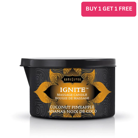 Ignite Massage Oil Candle Coconut Pineapple