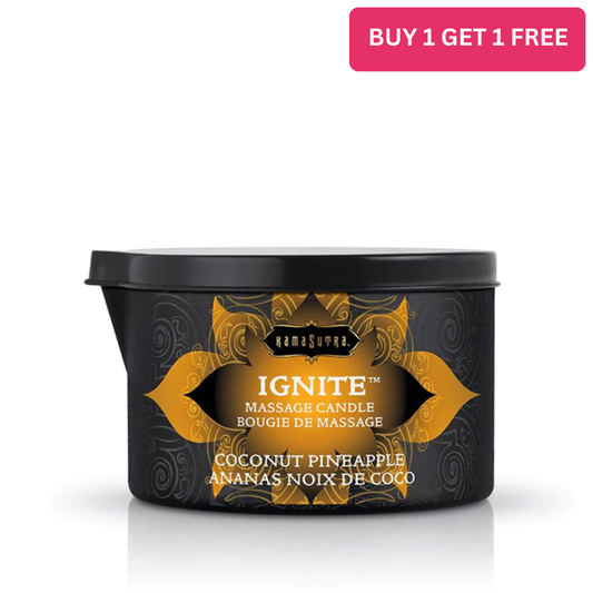 Ignite Massage Oil Candle Coconut Pineapple