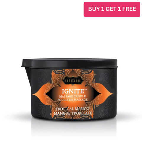 Ignite Massage Oil Candle Tropical Mango