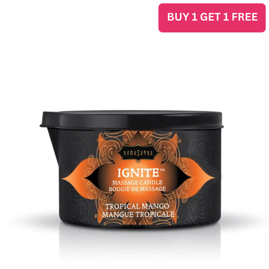 Ignite Massage Oil Candle Tropical Mango