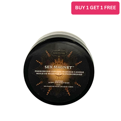Sex Magnet Pheromone - Leather Massage candle 1.7 oz/48 g