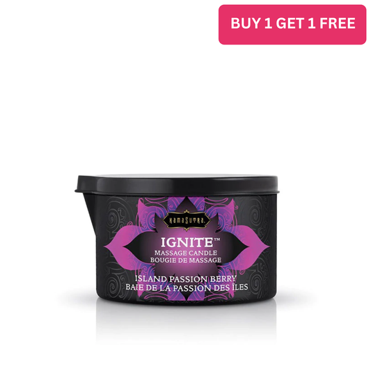 Ignite Massage Oil Candle Island Passion Berry