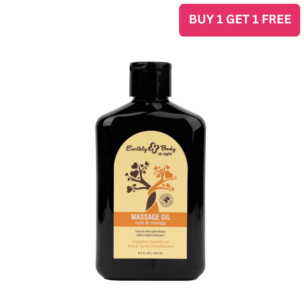 Hemp Seed at Night Massage Oil Aphrodisiac Collection Grapefruit Sandalwood 8.4oz / 250ml