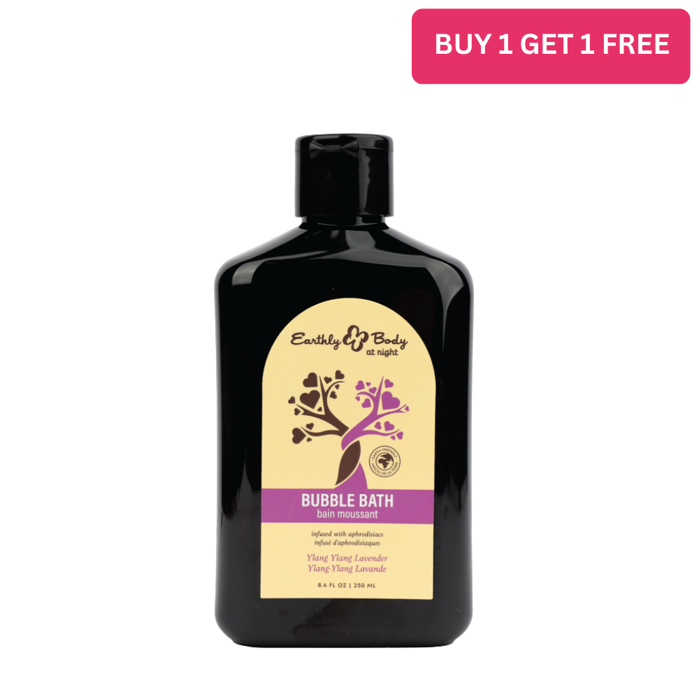 Hemp Seed at Night Bubble Bath Aphrodisiac Collection Ylang Ylang Lavender 8.4oz / 250ml