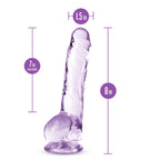 Naturally Yours - 8" Crystalline Dildo