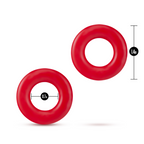 Stay Hard Donut Rings - Red