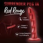 Temptasia Jealousy Peg - Red Rouge