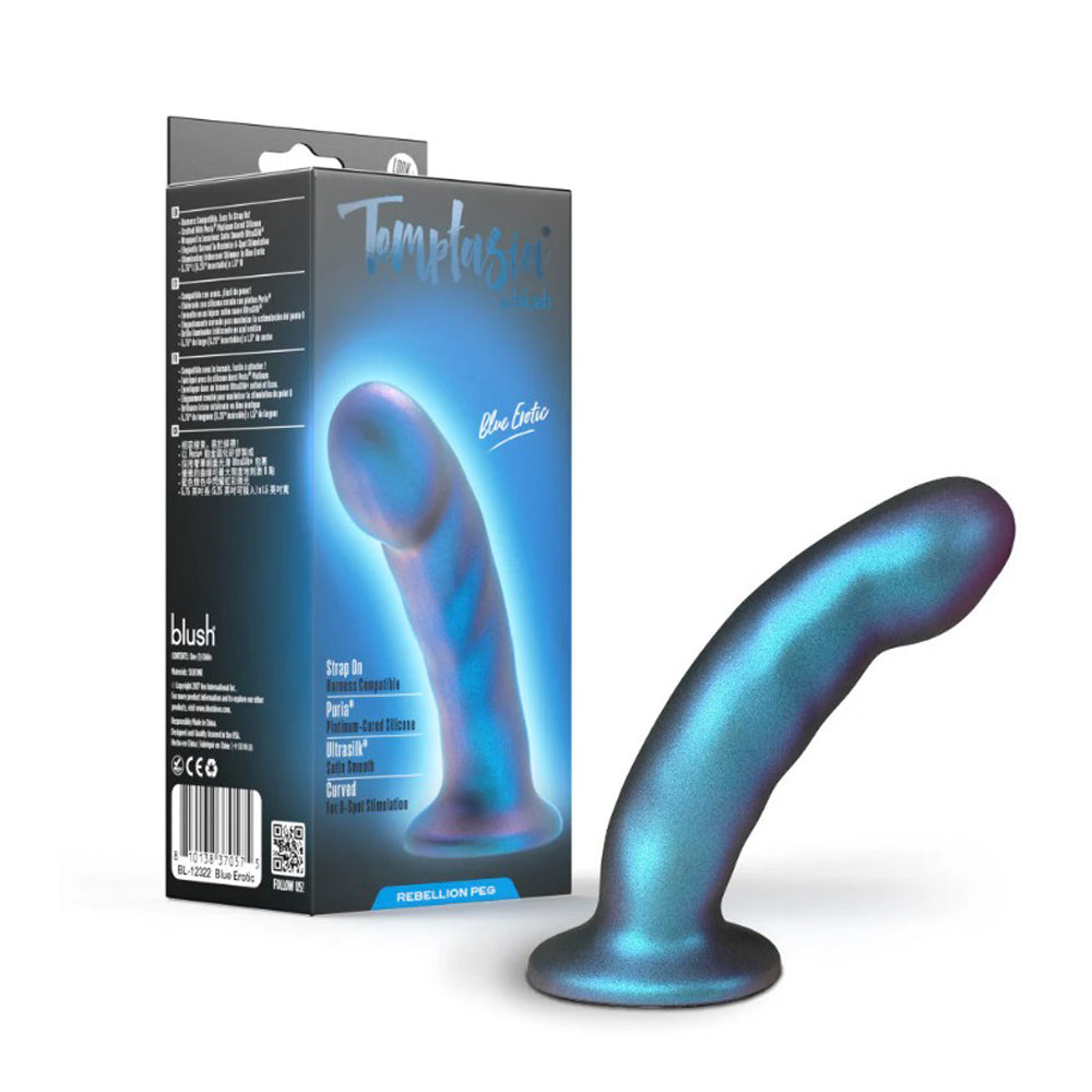 Temptasia - Rebellion Peg - Blue Erotic