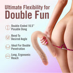 Dr. Skin Plus 16.5” Posable Double Dong
