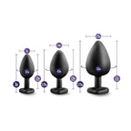 Luxe Bling Plugs Training Kit - White Gems 3pc