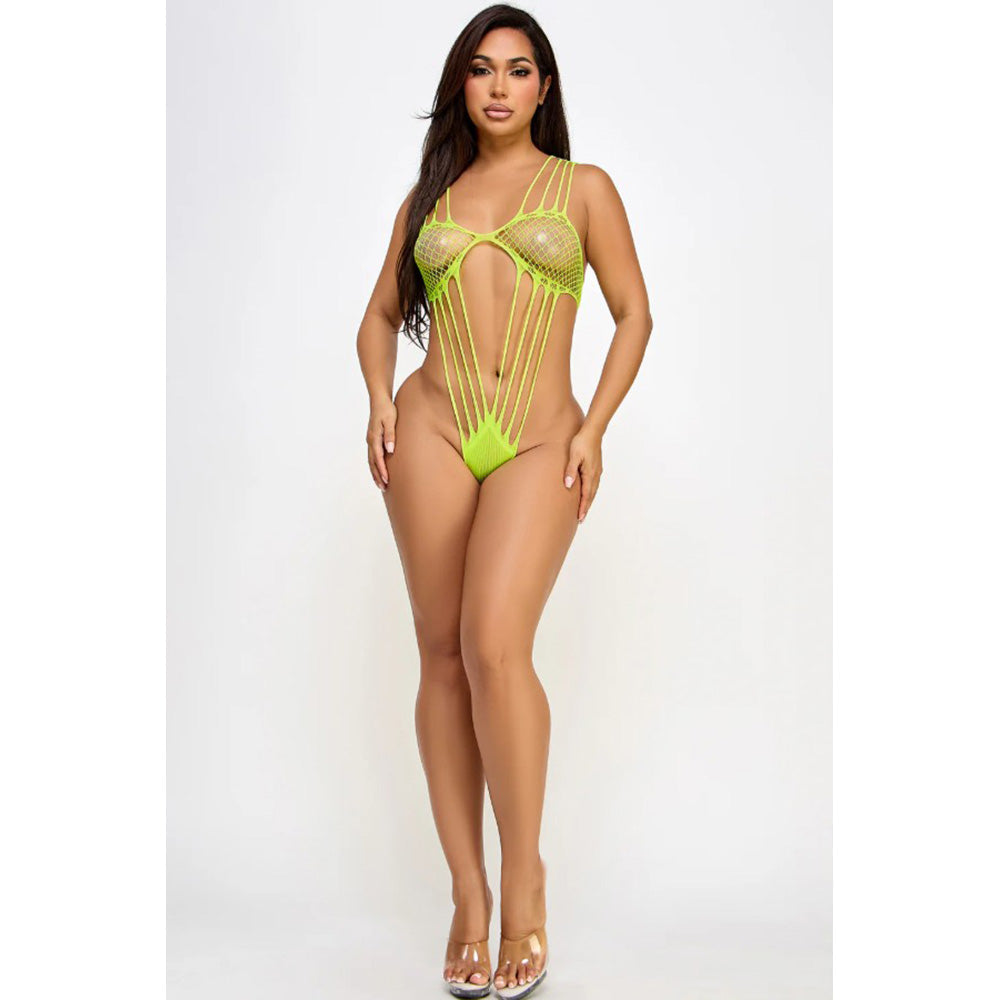 Karina Bodysuit - Neon Green