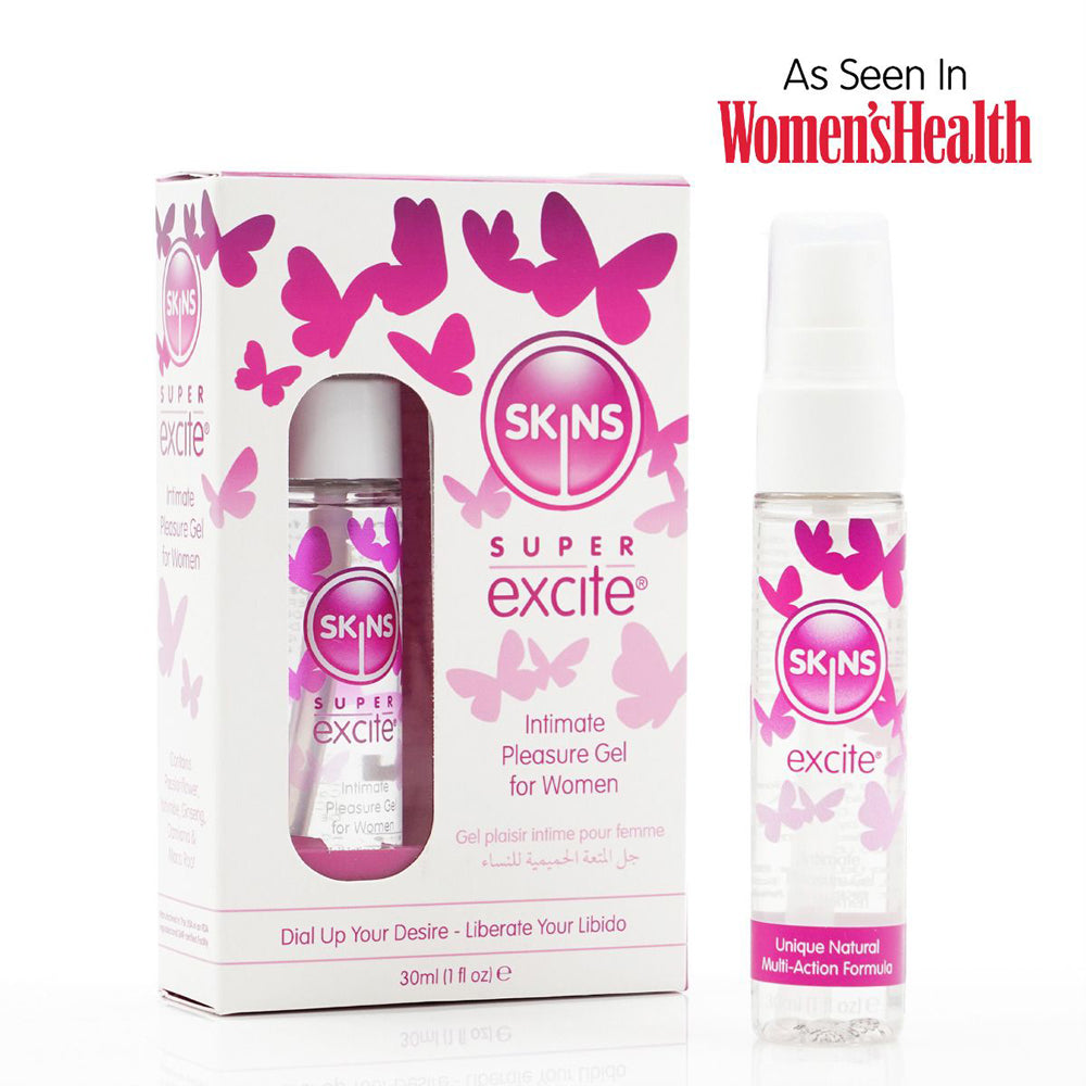 Skins Super Excite Clitoral Gel 1oz/30ml