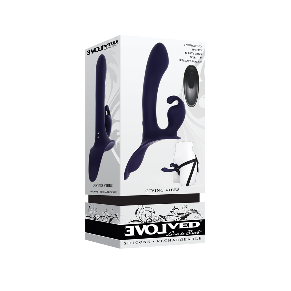 Evolved Giving Vibes - harness with RC vibrating