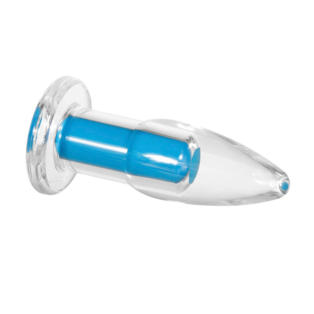 Gender-X  Electric Blue Vibrating Plug *