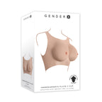 Gender-X Undergarments Plate C-cup Light
