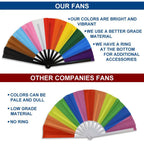 Transgender Pride X-Large Hand Fan