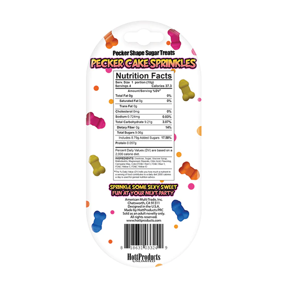 Pecker Cake Sprinkles