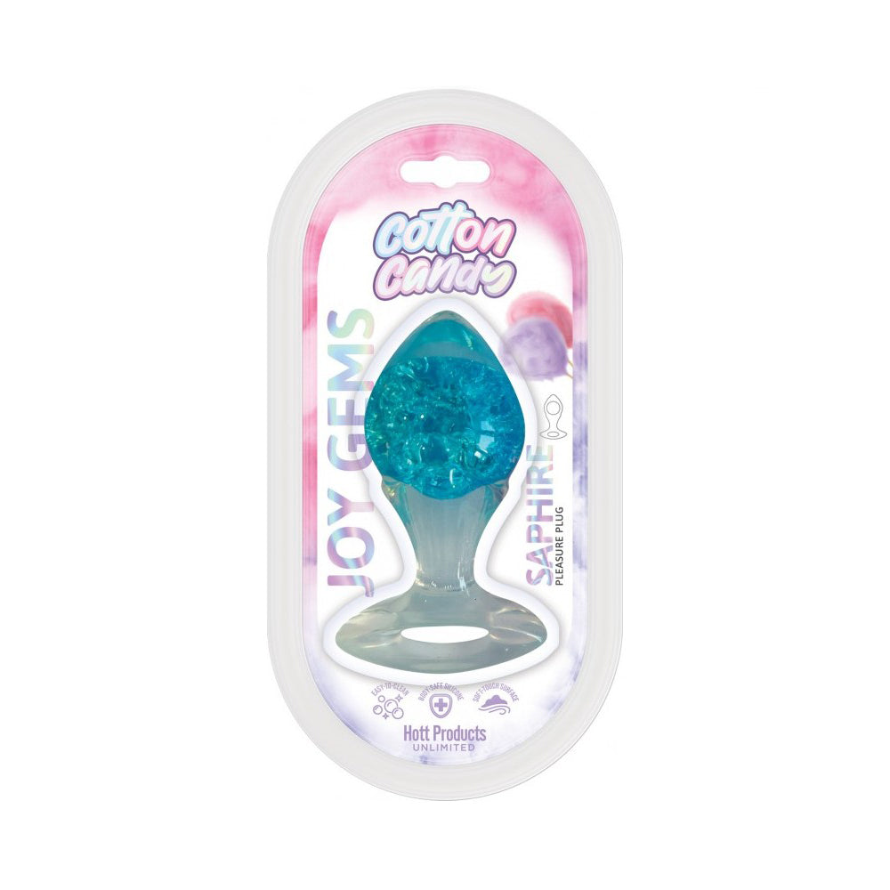 Cotton Candy - Joy Gems SAPHIRE Butt Plug