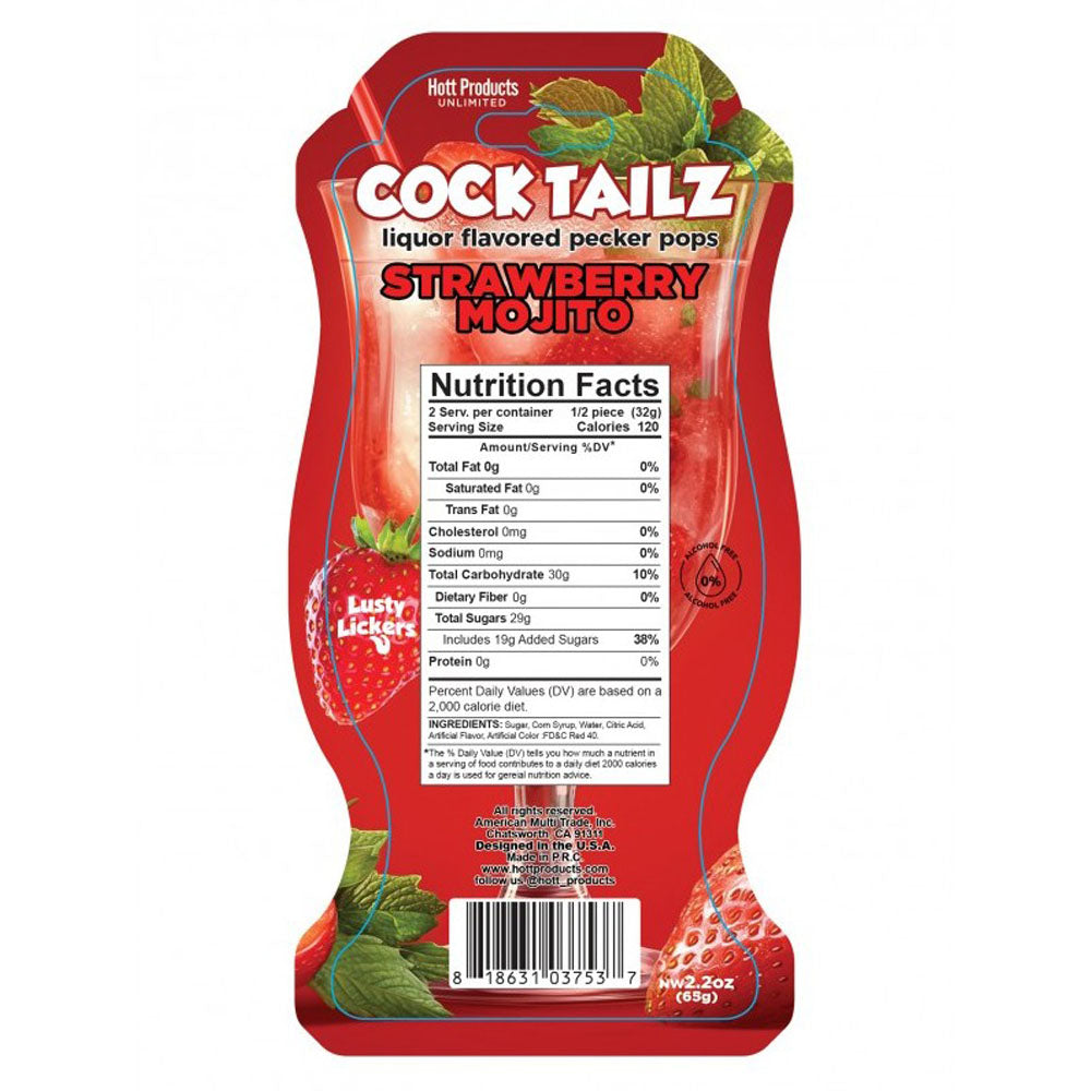 Cocktailz - Strawberry Mojito flavored