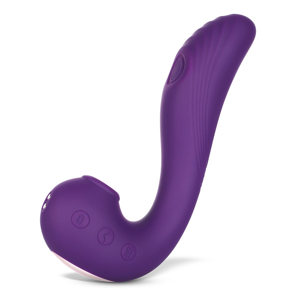 Angel Triple Tease G-spot & Clit Stim - Purple
