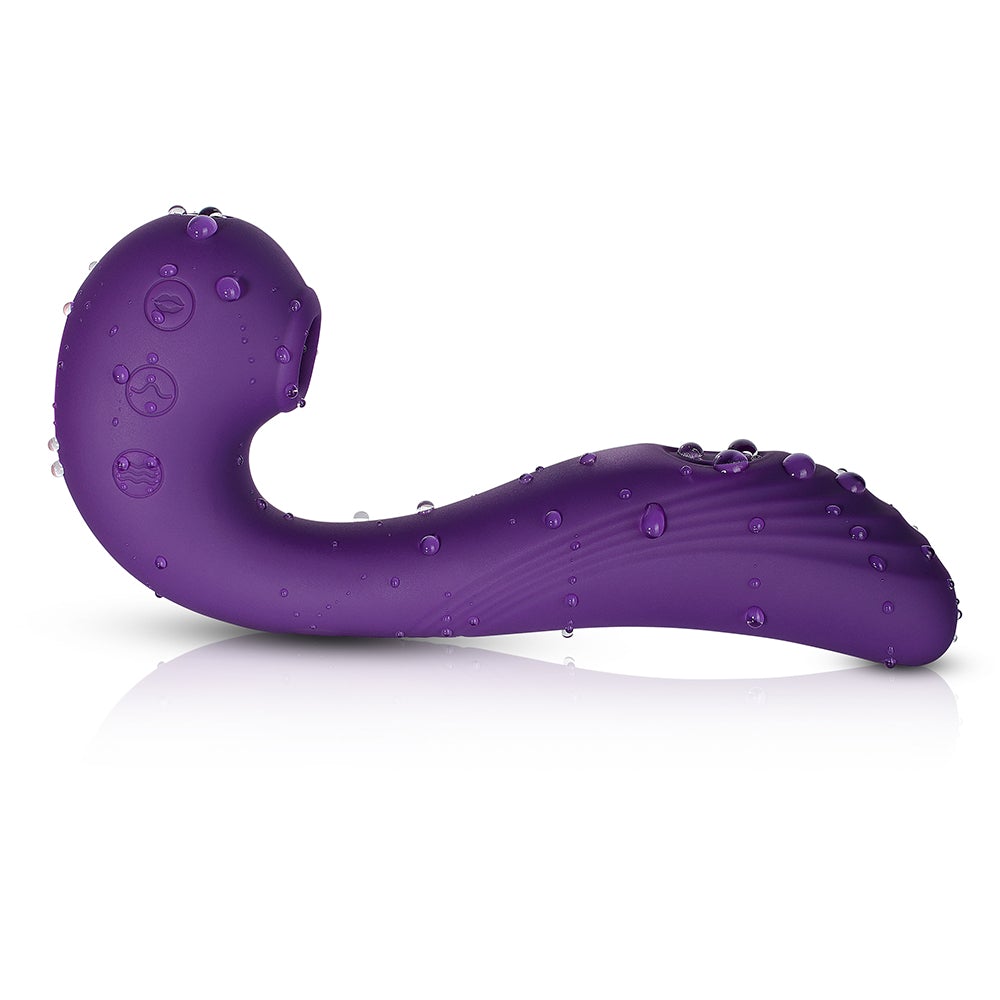 Angel Triple Tease G-spot & Clit Stim - Purple