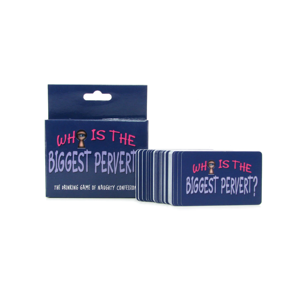 Who is the Biggest Pervert? Card Game