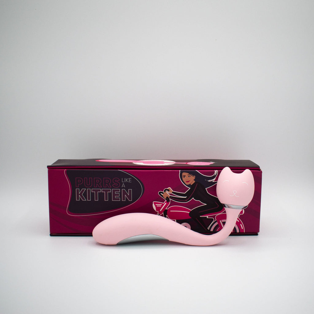 Purrs Like A Kitten Wand Vibrator