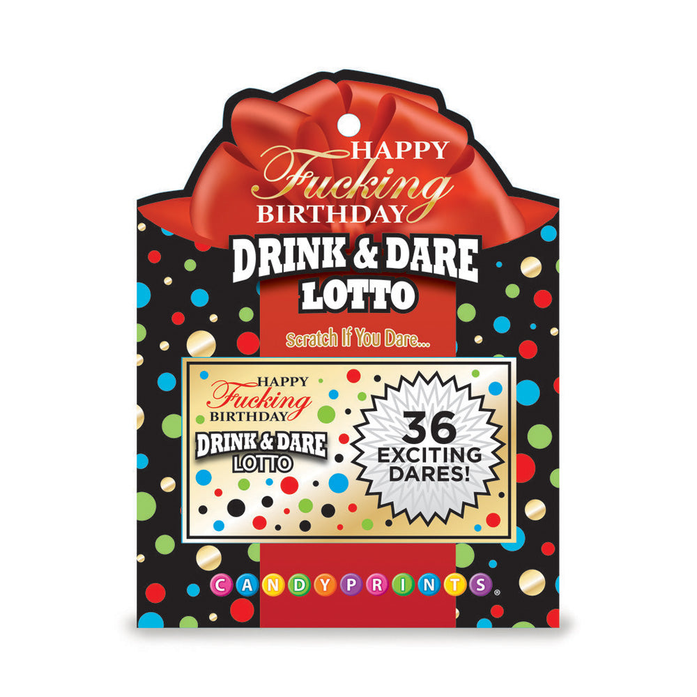 Happy Fucking Birthday Lotto 36pc  *
