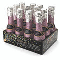 Glitterati Champagne Penis Confetti Party Poppers - 12pc Display