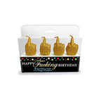 Happy Fucking Birthday Candle 4pc Set