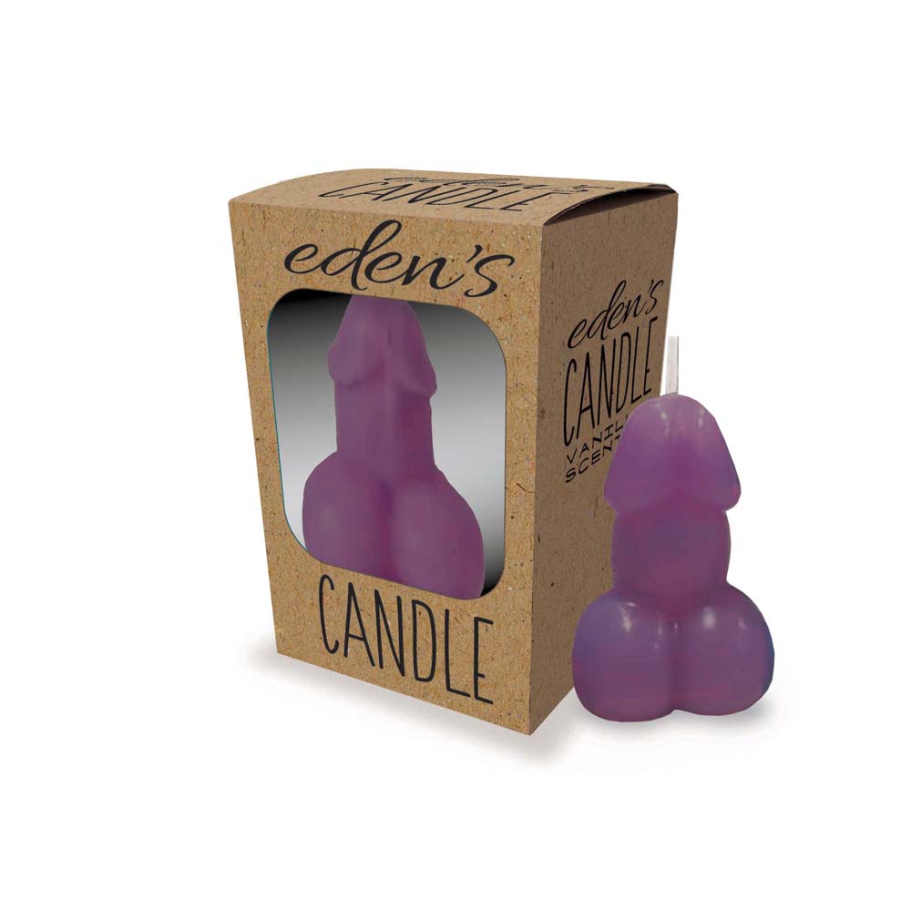 Eden’s Candle Vanilla - Penis 12pc disp