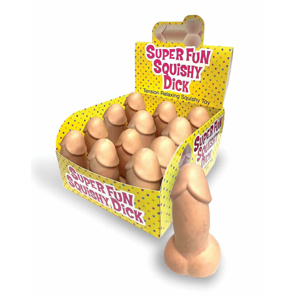 Super Fun Squishy Dicks Display of 12