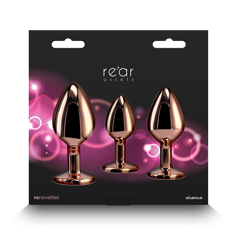 Rear Assets Kit - Rose Gold - Pink Heart
