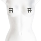 Bound Nipple Clamps - V1 - Gunmetal