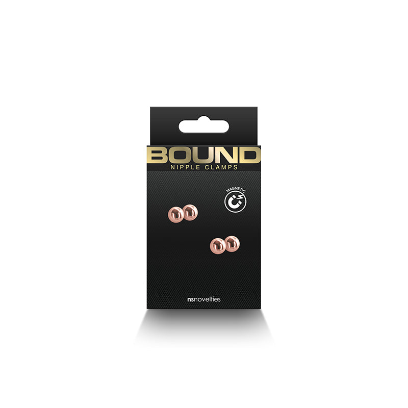Bound Nipple Clamps - M1 - Rose Gold